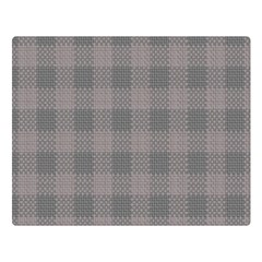 Plaid pattern Double Sided Flano Blanket (Large) 