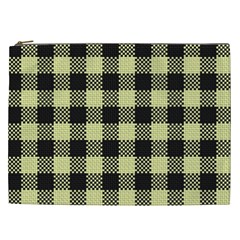 Plaid Pattern Cosmetic Bag (xxl)  by ValentinaDesign