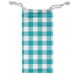 Plaid pattern Jewelry Bag