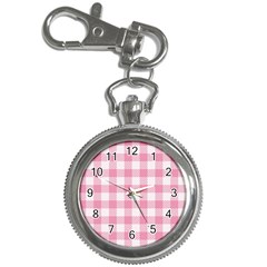 Plaid Pattern Key Chain Watches by ValentinaDesign