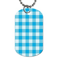 Plaid Pattern Dog Tag (two Sides) by ValentinaDesign