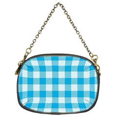 Plaid Pattern Chain Purses (two Sides) 