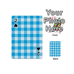 Plaid Pattern Playing Cards 54 (mini)  by ValentinaDesign