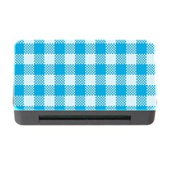 Plaid Pattern Memory Card Reader With Cf by ValentinaDesign