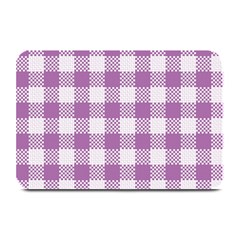 Plaid Pattern Plate Mats by ValentinaDesign