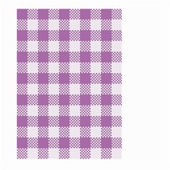 Plaid Pattern Large Garden Flag (two Sides) by ValentinaDesign