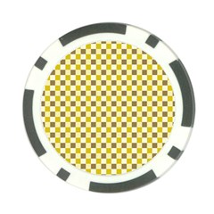 Plaid Pattern Poker Chip Card Guard by ValentinaDesign
