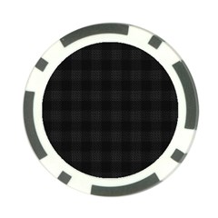 Plaid Pattern Poker Chip Card Guard by ValentinaDesign