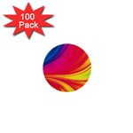 Colors 1  Mini Buttons (100 pack)  Front