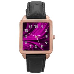 Colors Rose Gold Leather Watch  by ValentinaDesign