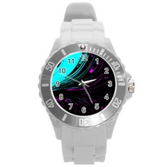 Colors Round Plastic Sport Watch (l)