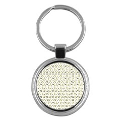 Abstract Shapes Pattern Key Chains (round)  by dflcprints