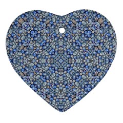 Geometric Luxury Ornate Ornament (heart) by dflcprints