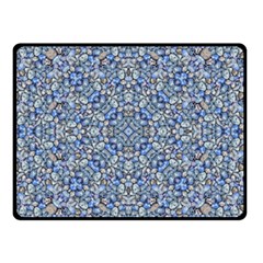 Geometric Luxury Ornate Double Sided Fleece Blanket (small)  by dflcprints