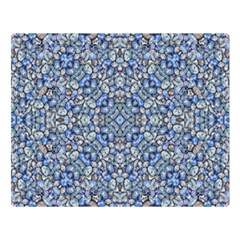 Geometric Luxury Ornate Double Sided Flano Blanket (large)  by dflcprints