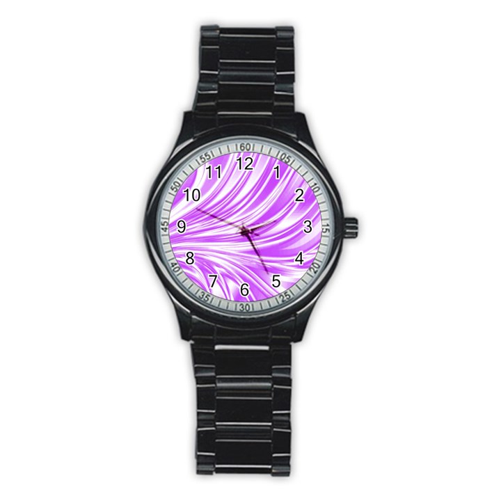 Colors Stainless Steel Round Watch