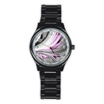 Colors Stainless Steel Round Watch Front