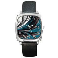 Colors Square Metal Watch by ValentinaDesign