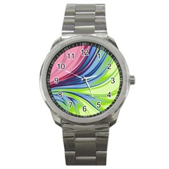 Colors Sport Metal Watch by ValentinaDesign