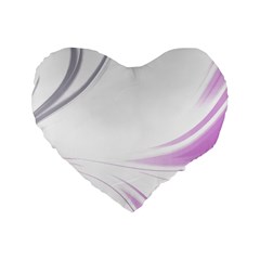 Colors Standard 16  Premium Heart Shape Cushions