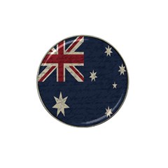 Vintage Australian Flag Hat Clip Ball Marker (4 Pack) by ValentinaDesign