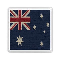 Vintage Australian Flag Memory Card Reader (square)  by ValentinaDesign