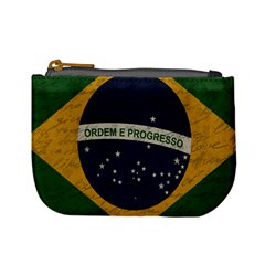 Vintage Flag - Brasil Mini Coin Purses by ValentinaDesign