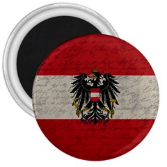 Vintage Flag - Austria 3  Magnets by ValentinaDesign