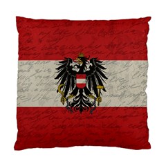 Vintage Flag - Austria Standard Cushion Case (two Sides) by ValentinaDesign