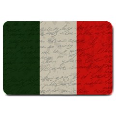 Vintage Flag - Italia Large Doormat  by ValentinaDesign