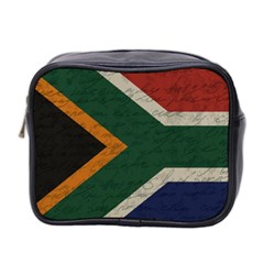 Vintage Flag - South Africa Mini Toiletries Bag 2-side by ValentinaDesign