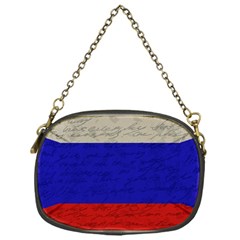 Vintage Flag - Russia Chain Purses (one Side)  by ValentinaDesign