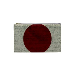 Vintage Flag - Japan Cosmetic Bag (small)  by ValentinaDesign