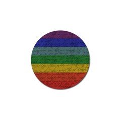 Vintage Flag - Pride Golf Ball Marker by ValentinaDesign