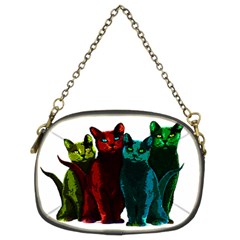 Cats Chain Purses (two Sides) 