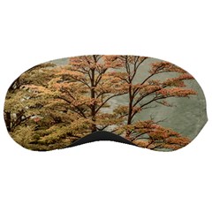 Landscape Scene Colored Trees At Glacier Lake  Patagonia Argentina Sleeping Masks by dflcprints