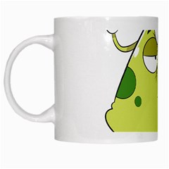 The Most Ugly Alien Ever White Mugs by Catifornia