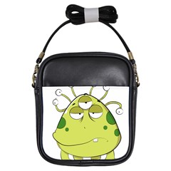 The Most Ugly Alien Ever Girls Sling Bags by Catifornia