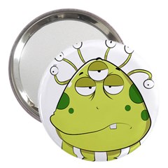 The Most Ugly Alien Ever 3  Handbag Mirrors by Catifornia