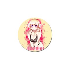 Blonde Hair Bikini Furry Girl Golf Ball Marker