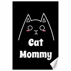Love My Cat Mommy Canvas 24  X 36  by Catifornia