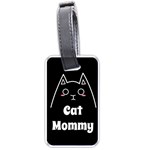 Love My Cat Mommy Luggage Tags (One Side)  Front