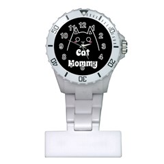 Love My Cat Mommy Plastic Nurses Watch by Catifornia