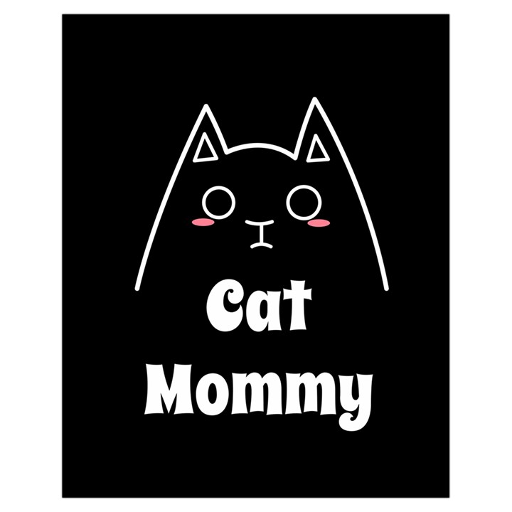 Love My Cat Mommy Drawstring Bag (Small)