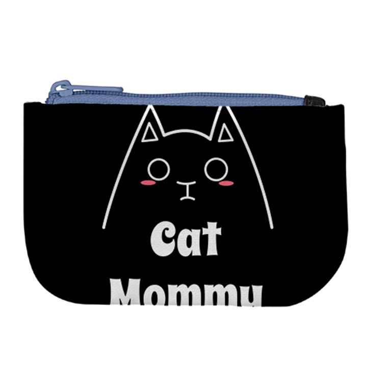 Love My Cat Mommy Large Coin Purse