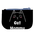 Love My Cat Mommy Large Coin Purse Back