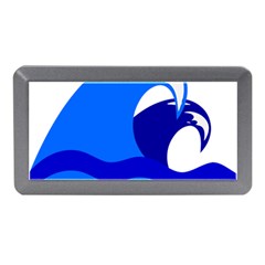 Blue Beach Sea Wave Waves Chevron Water Memory Card Reader (mini)