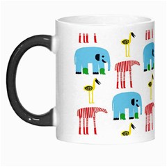 Animals Elephants Giraffes Bird Cranes Swan Morph Mugs by Mariart