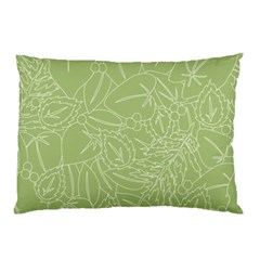 Blender Greenery Leaf Green Pillow Case (two Sides)