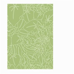 Blender Greenery Leaf Green Large Garden Flag (two Sides) by Mariart